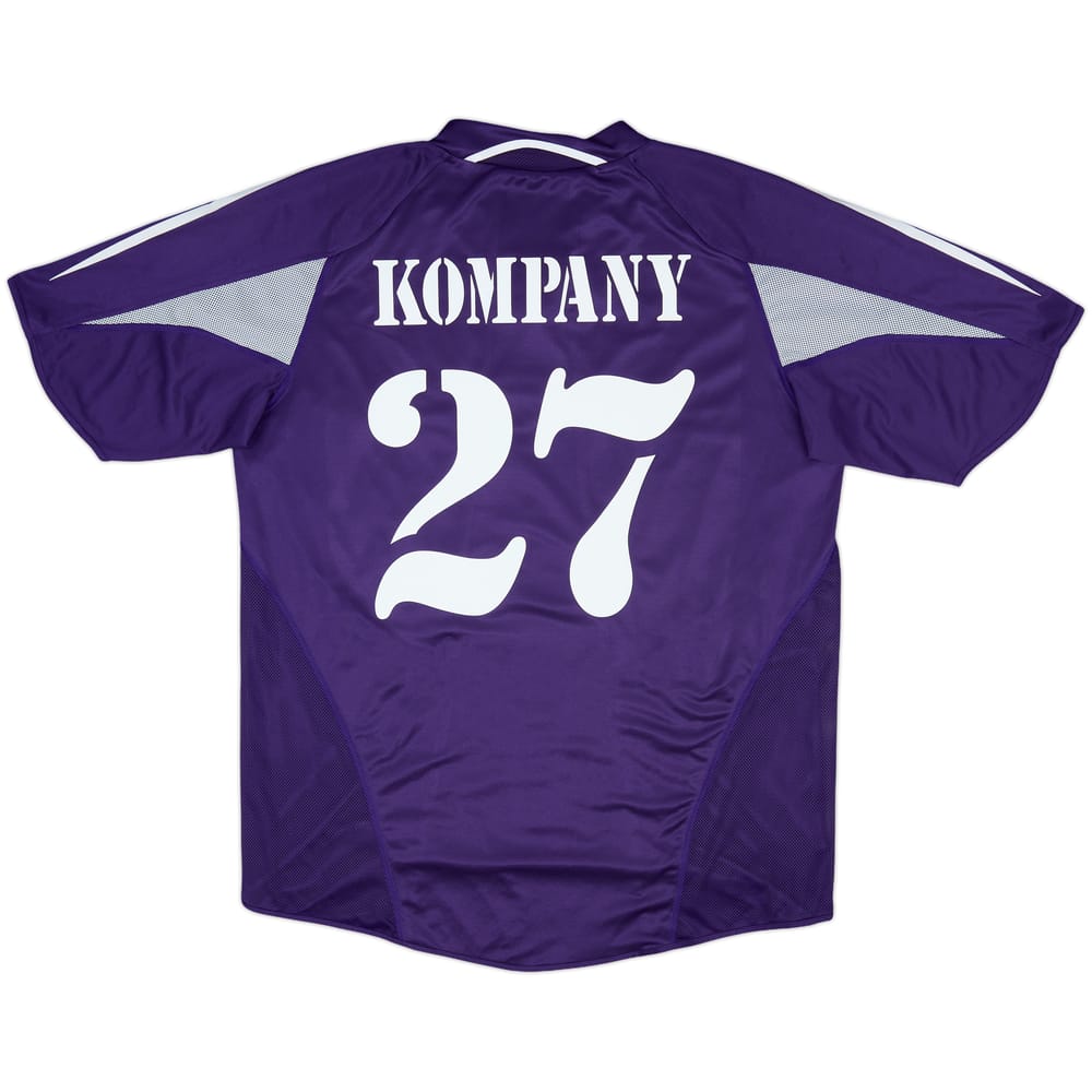 2004-05 Anderlecht Player Issue Away Shirt Kompany #27 - 8/10 - (XL)