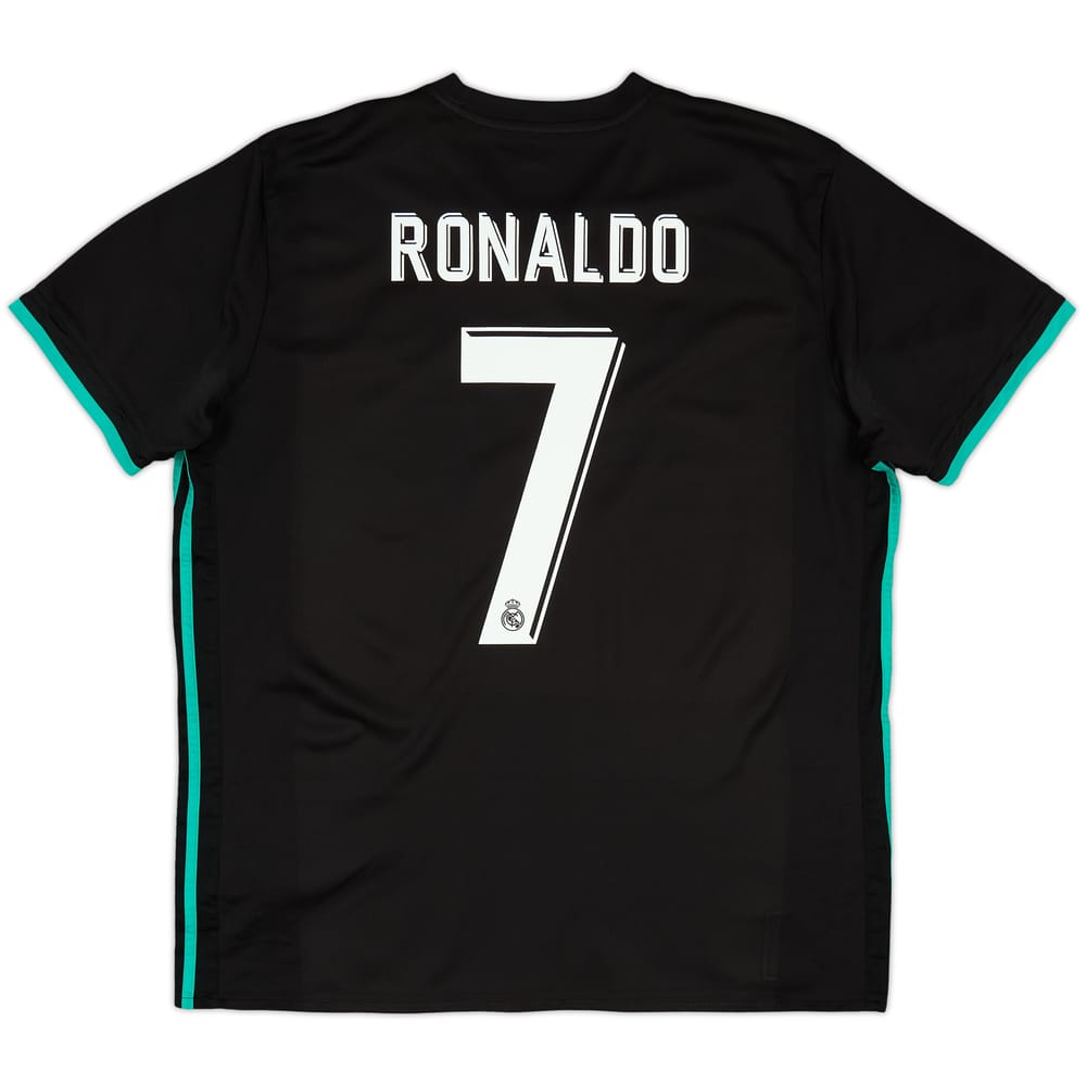 2017-18 Real Madrid Away Shirt Ronaldo #7 - 9/10 - (XL)
