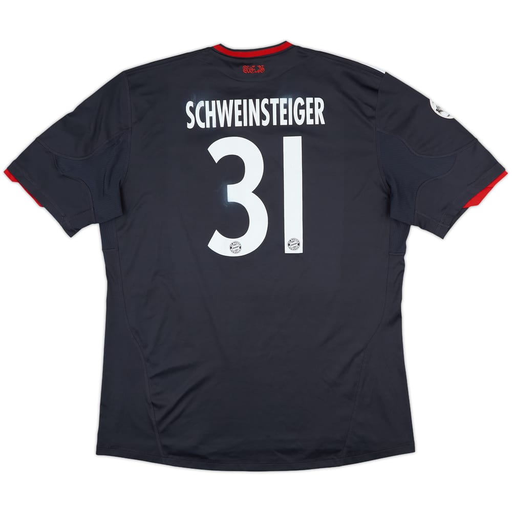 2010-11 Bayern Munich Third Shirt Schweinsteiger #31 - 5/10 - (XL)