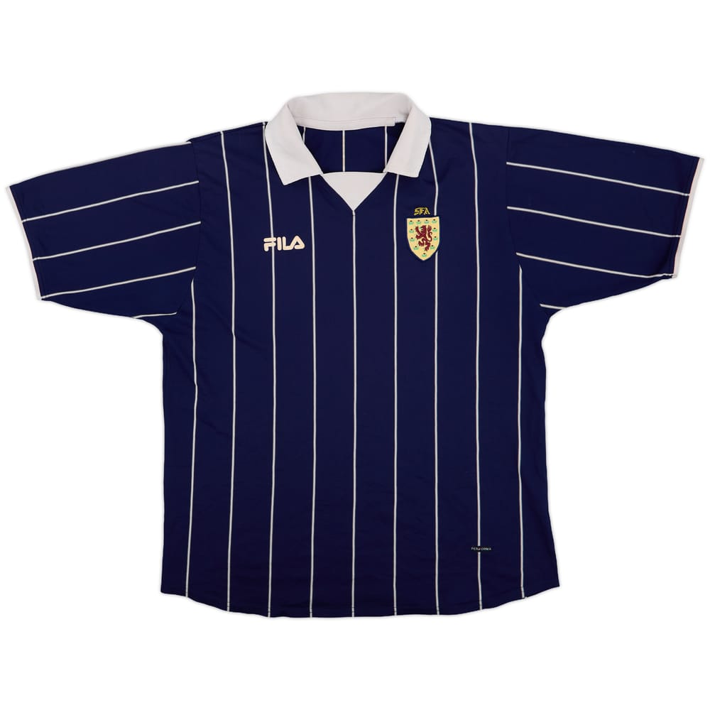2002-03 Scotland Home Shirt - 6/10 - (XL)