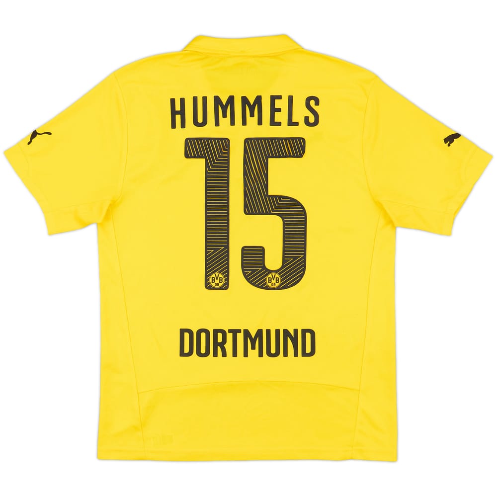 2014-15 Dortmund CL Home Shirt Hummels #15 - 5/10 - (S)