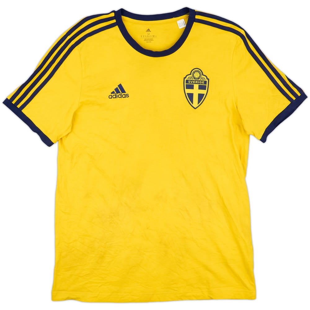 2022-23 Sweden adidas Cotton Shirt - 7/10 - (M)
