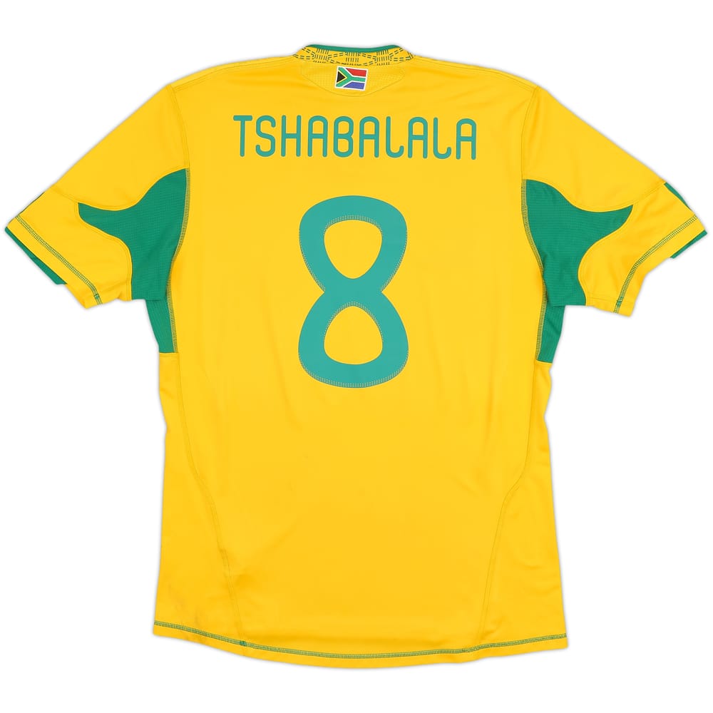2009-11 South Africa Home Shirt Tshabalala #8 - 7/10 - (L)