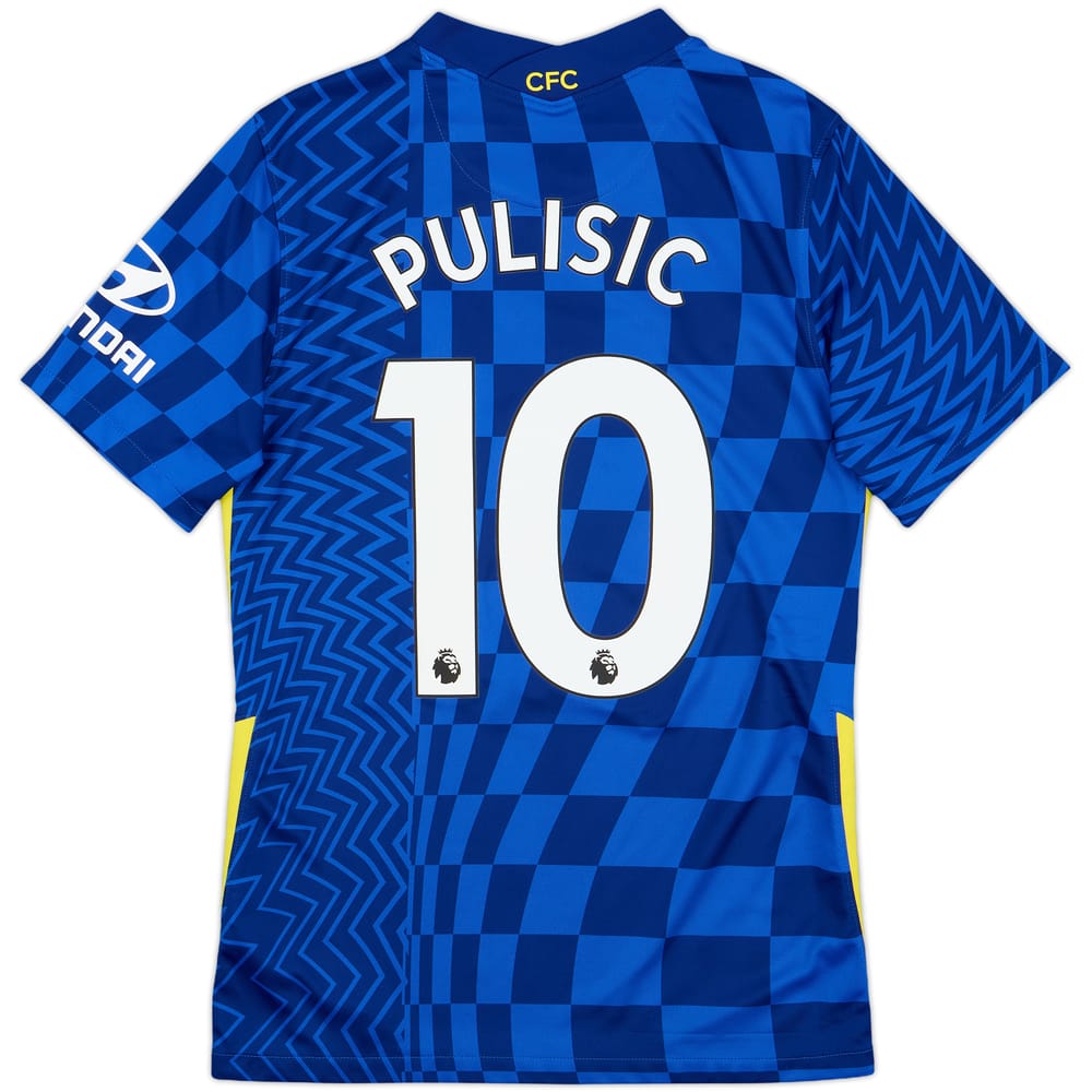2021-22 Chelsea Home Shirt Pulisic #10 - 9/10 - (S)
