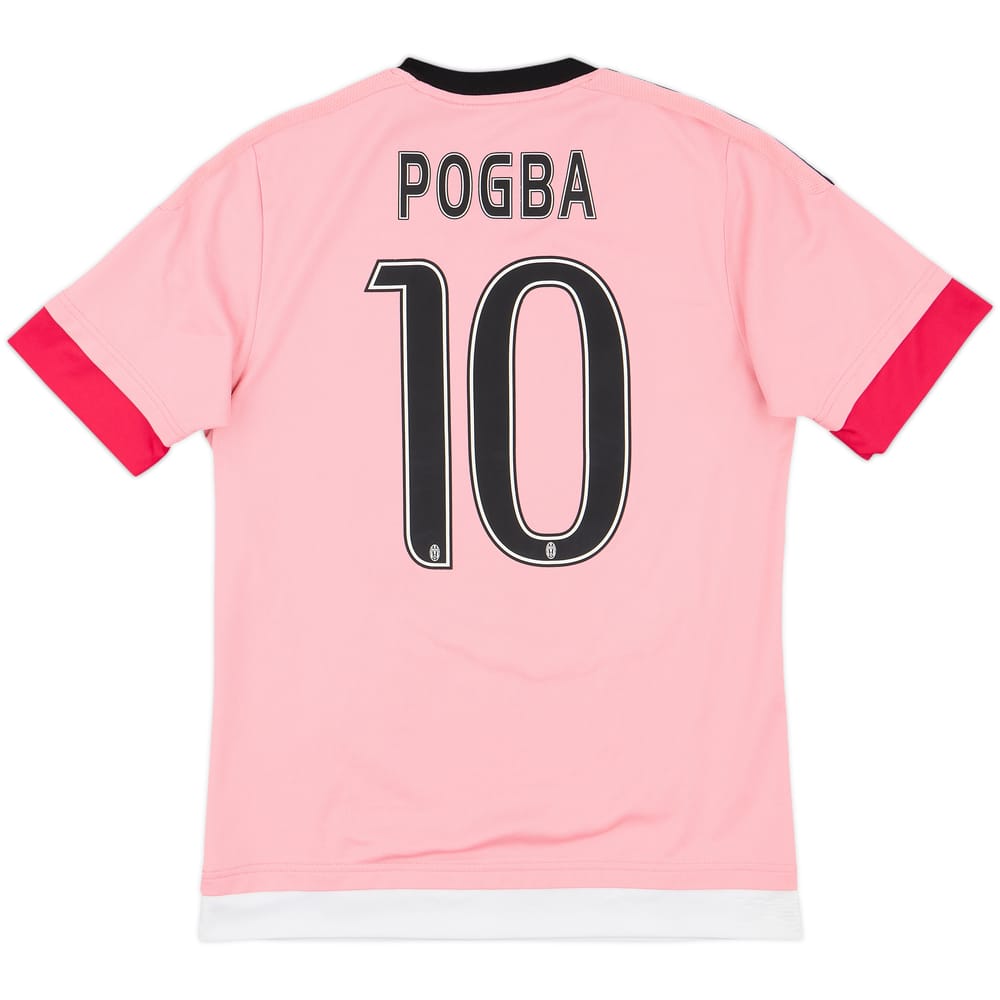 2015-16 Juventus Away Shirt Pogba #10 - 9/10 - (S)