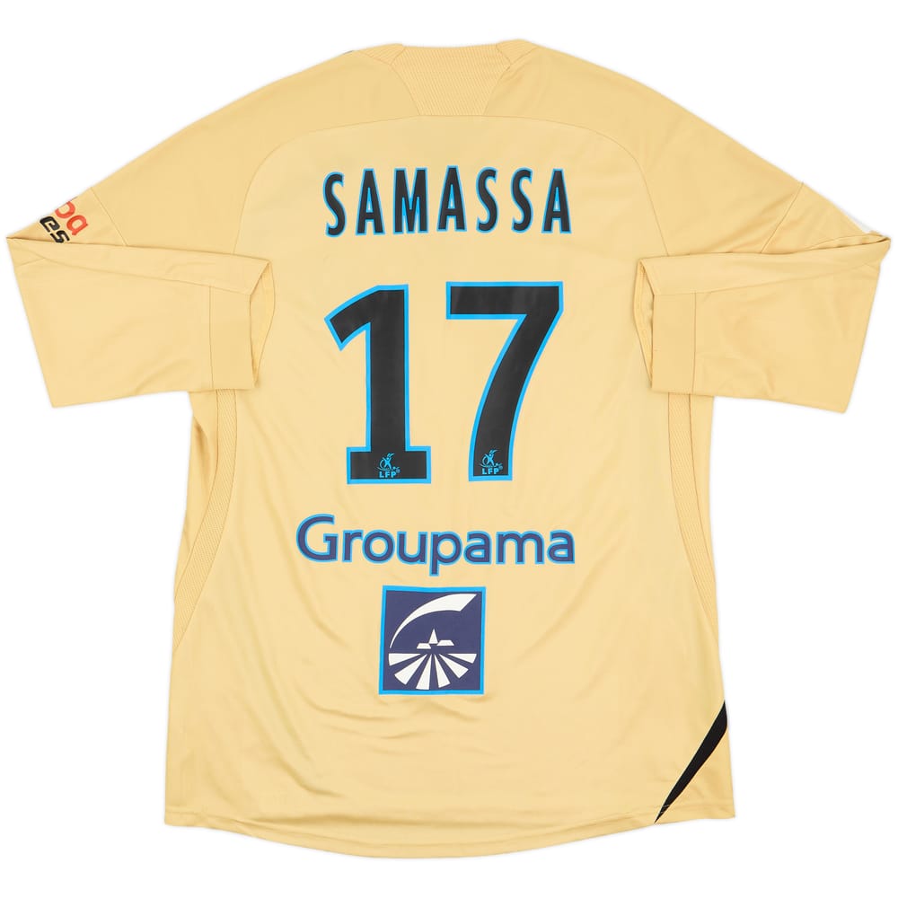 2008-09 Olympique Marseille Third Shirt Samassa #17 - 8/10 - (L)