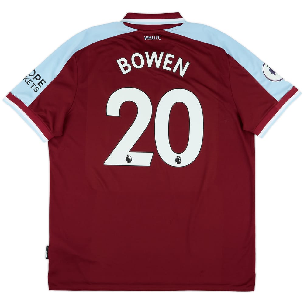 2021-22 West Ham Home Shirt Bowen #20 - 9/10 - (XXL)