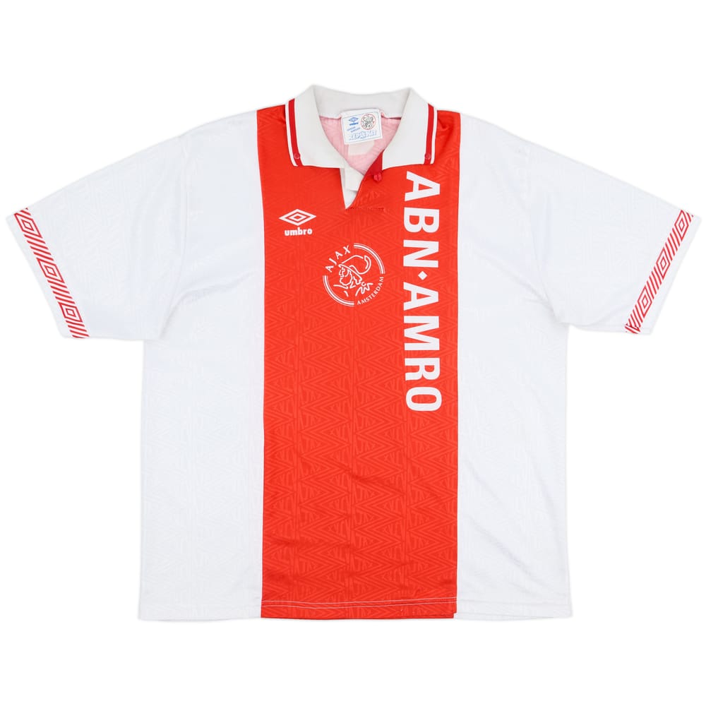 1991-93 Ajax Home Shirt - 8/10 - (XXL)