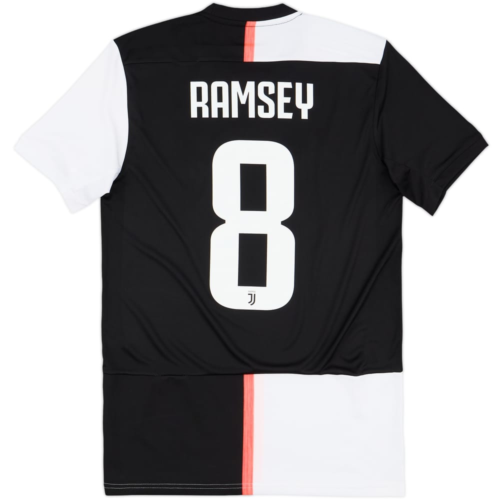 2019-20 Juventus Home Shirt Ramsey #8 - 9/10 - (S)