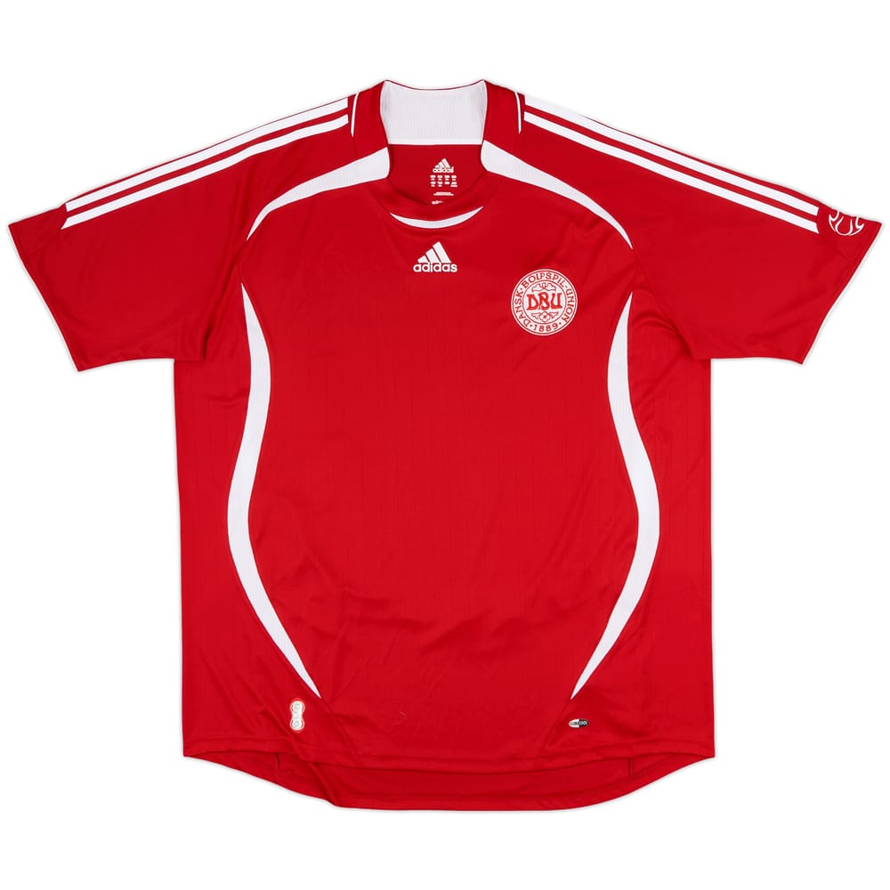 2006-08 Denmark Home Shirt - 9/10 - (XXL)