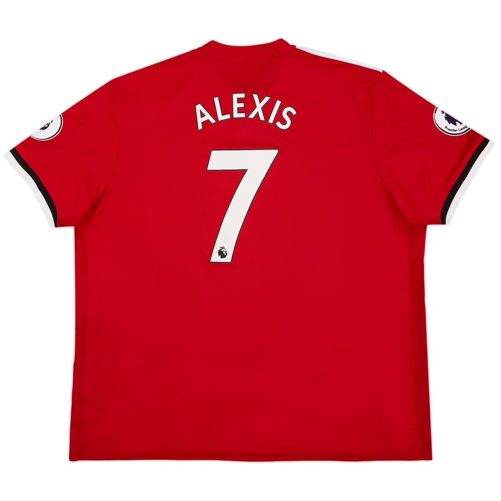 2017-18 Manchester United Home Shirt Alexis #7 - 9/10 - (3XL)