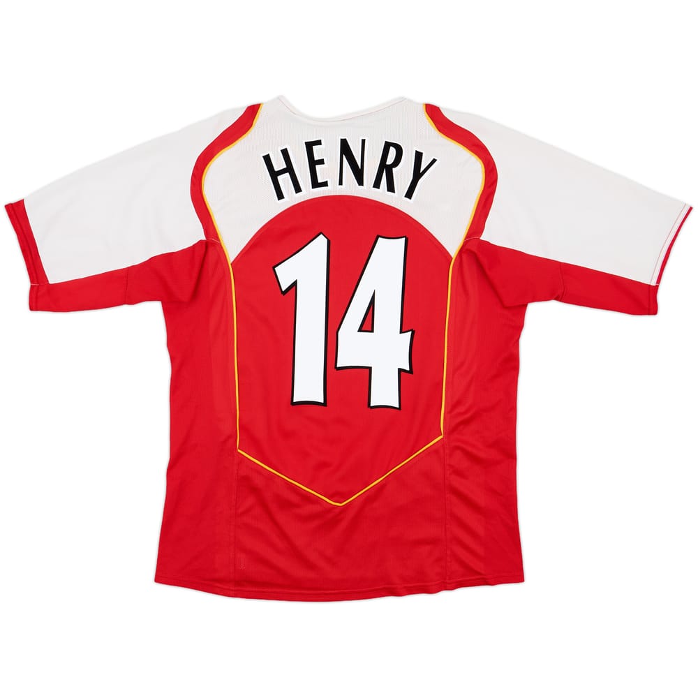 2004-05 Arsenal Home Shirt Henry #14 - 7/10 - (M)
