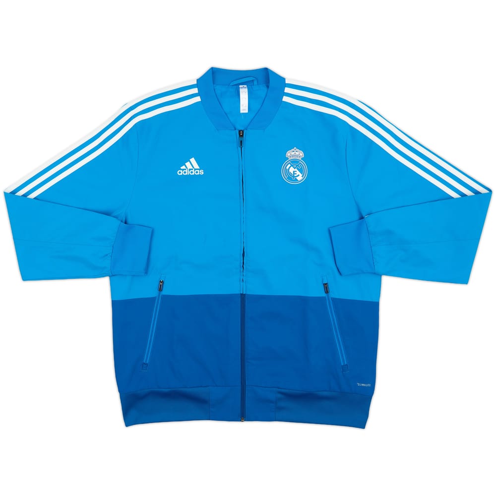 2018-19 Real Madrid adidas Track Jacket - 8/10 - (L)