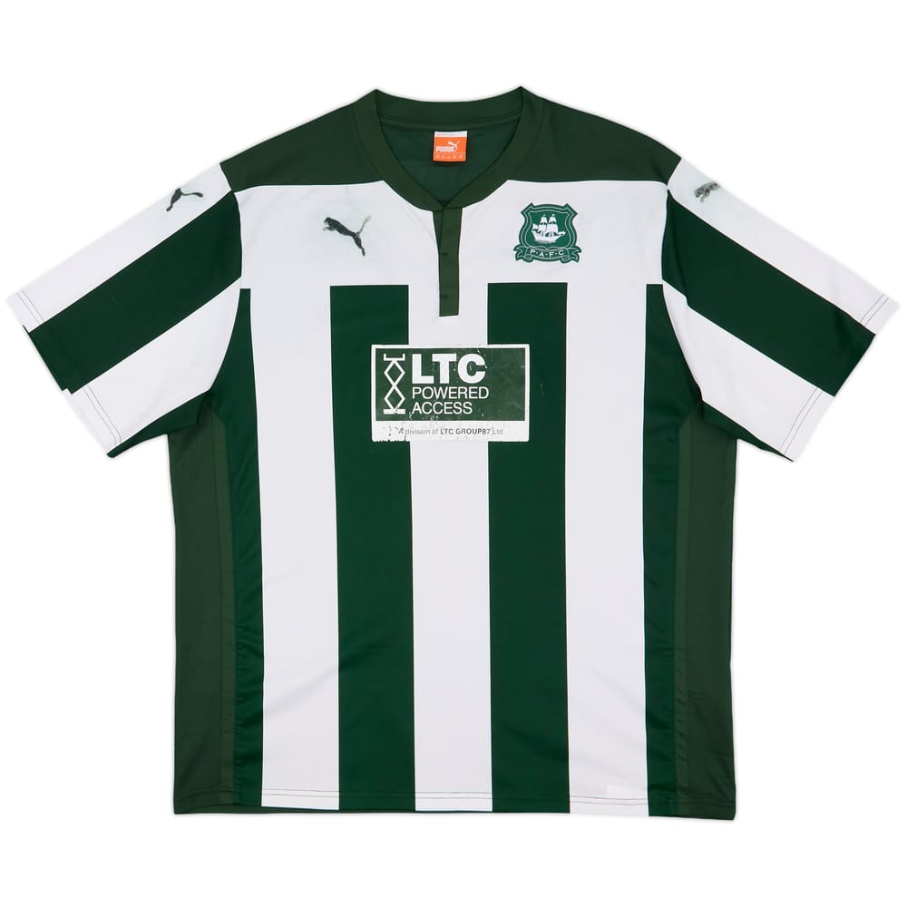 2015-16 Plymouth Argyle Home Shirt - 4/10 - (3XL)