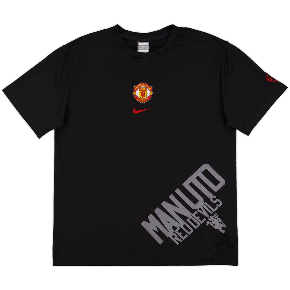 2009-10 Manchester United Nike Training Shirt - 8/10 - (L)