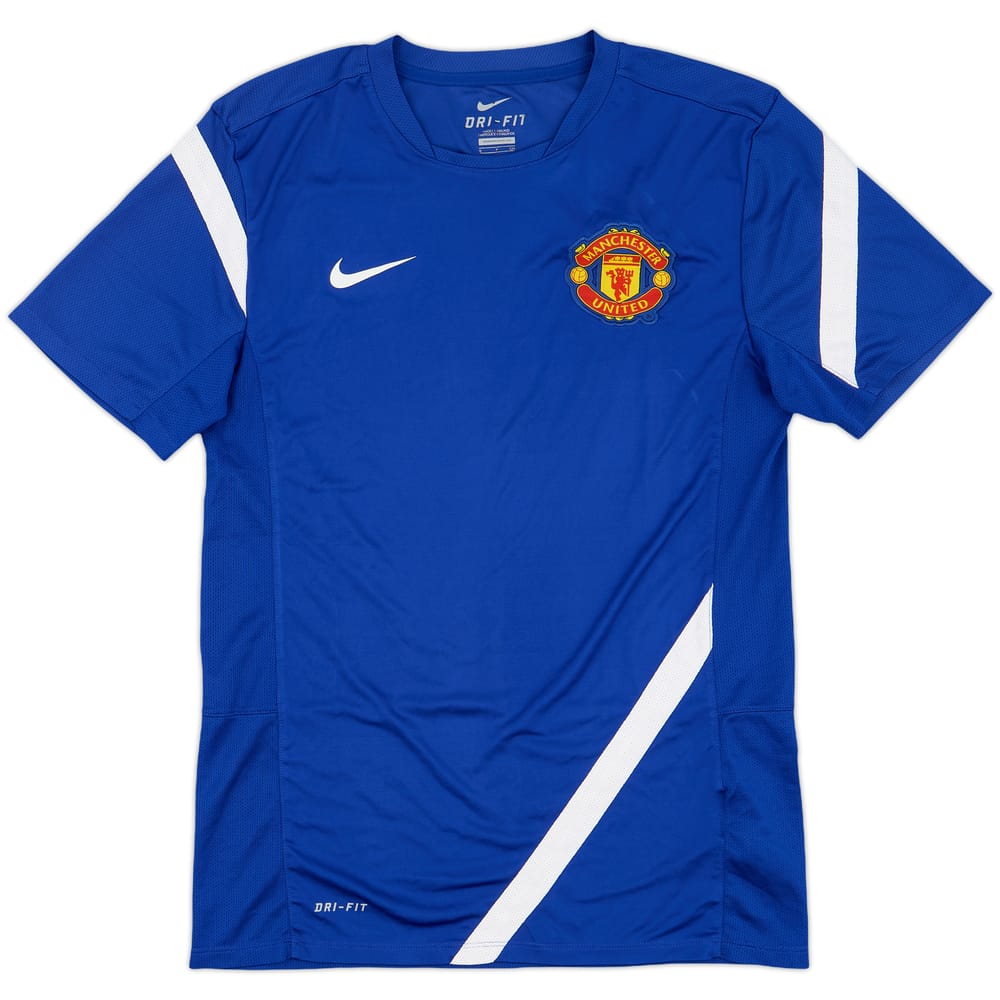 2011-12 Manchester United Nike Training Shirt - 9/10 - (S)
