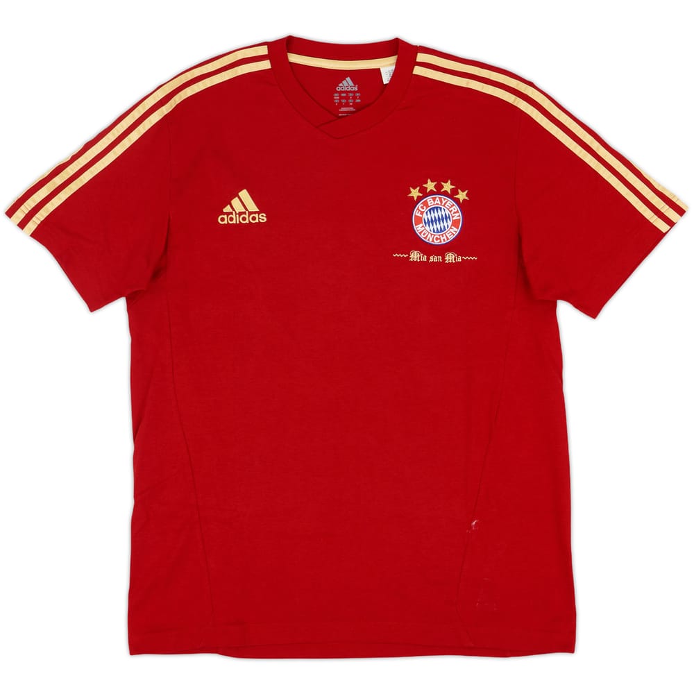 2011-12 Bayern Munich adidas Cotton Tee - 7/10 - (L)