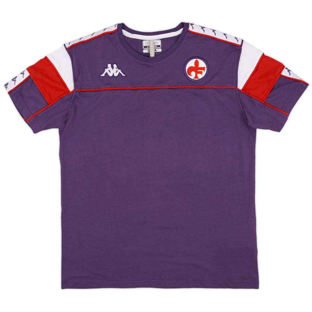 2021-22 Fiorentina Kappa Cotton Tee - 8/10 - (XL)