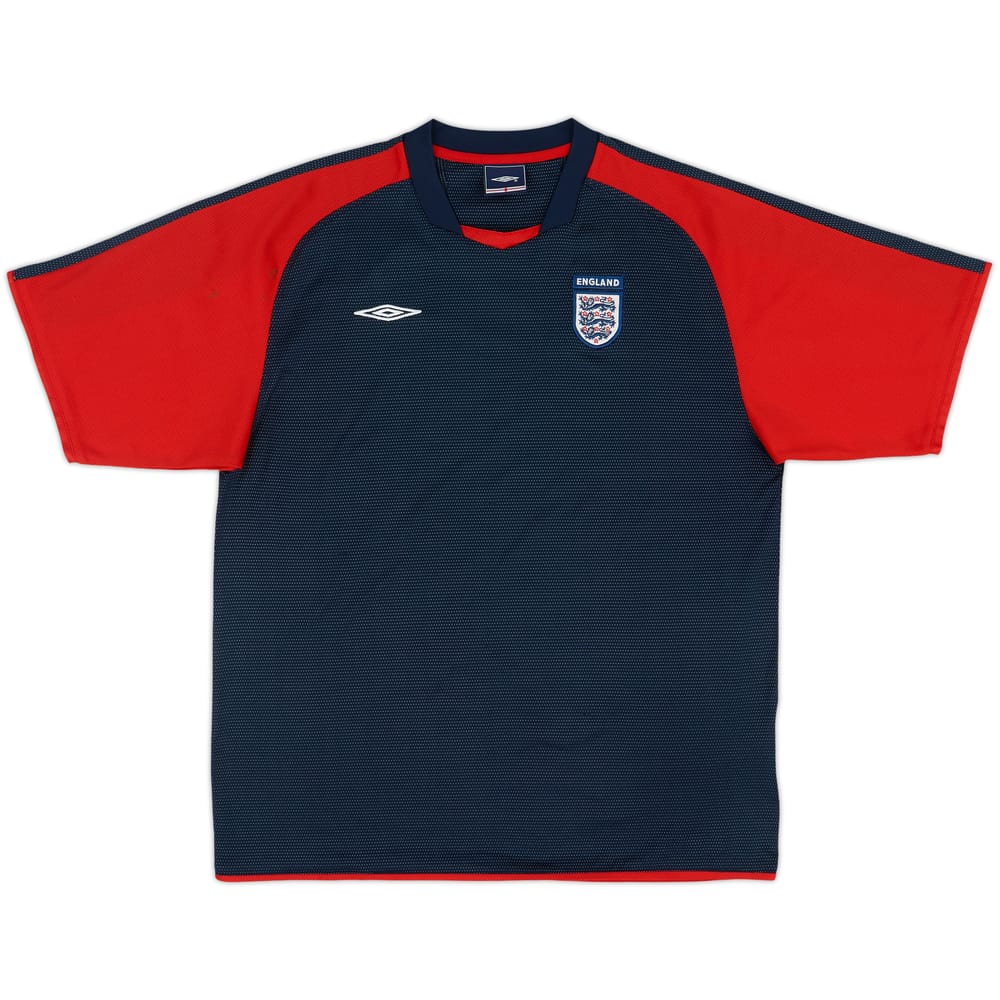 2002-03 England Umbro Training Shirt - 7/10 - (L)
