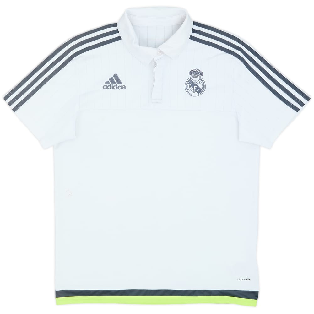 2015-16 Real Madrid adidas Polo Shirt - 6/10 - (M)