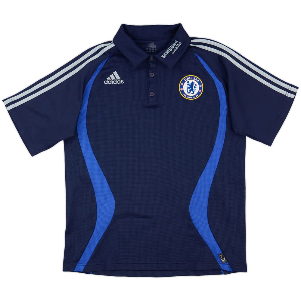 2006-07 Chelsea adidas Polo Shirt - 8/10 - (L)