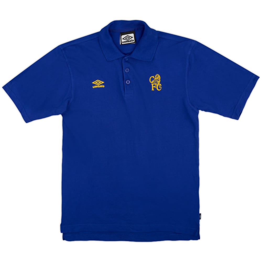 1998-99 Chelsea Umbro Polo Shirt - 9/10 - (S)