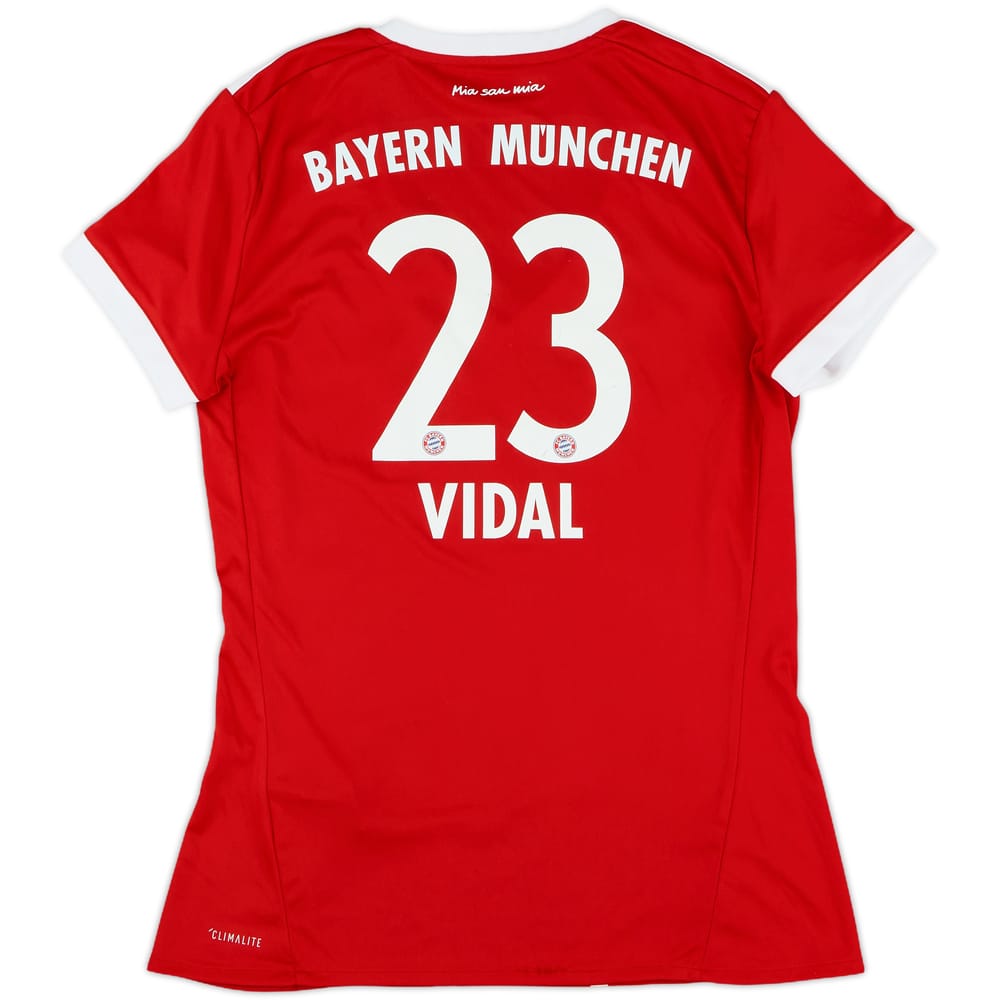 2017-18 Bayern Munich Home Shirt Vidal #23 - 7/10 - (Women's M)