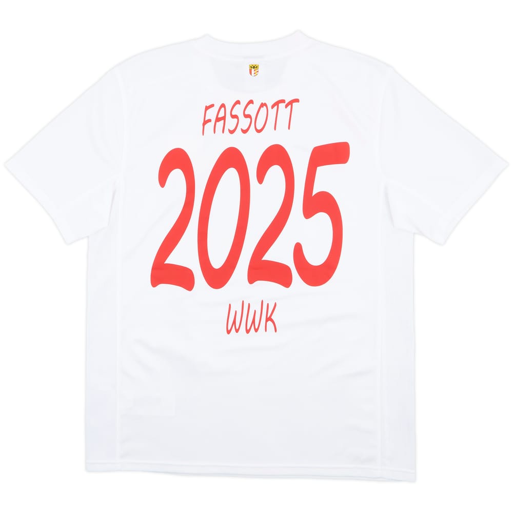 2015-16 Augsburg Home Shirt WWK #2025 Fassott - 7/10 - (L)