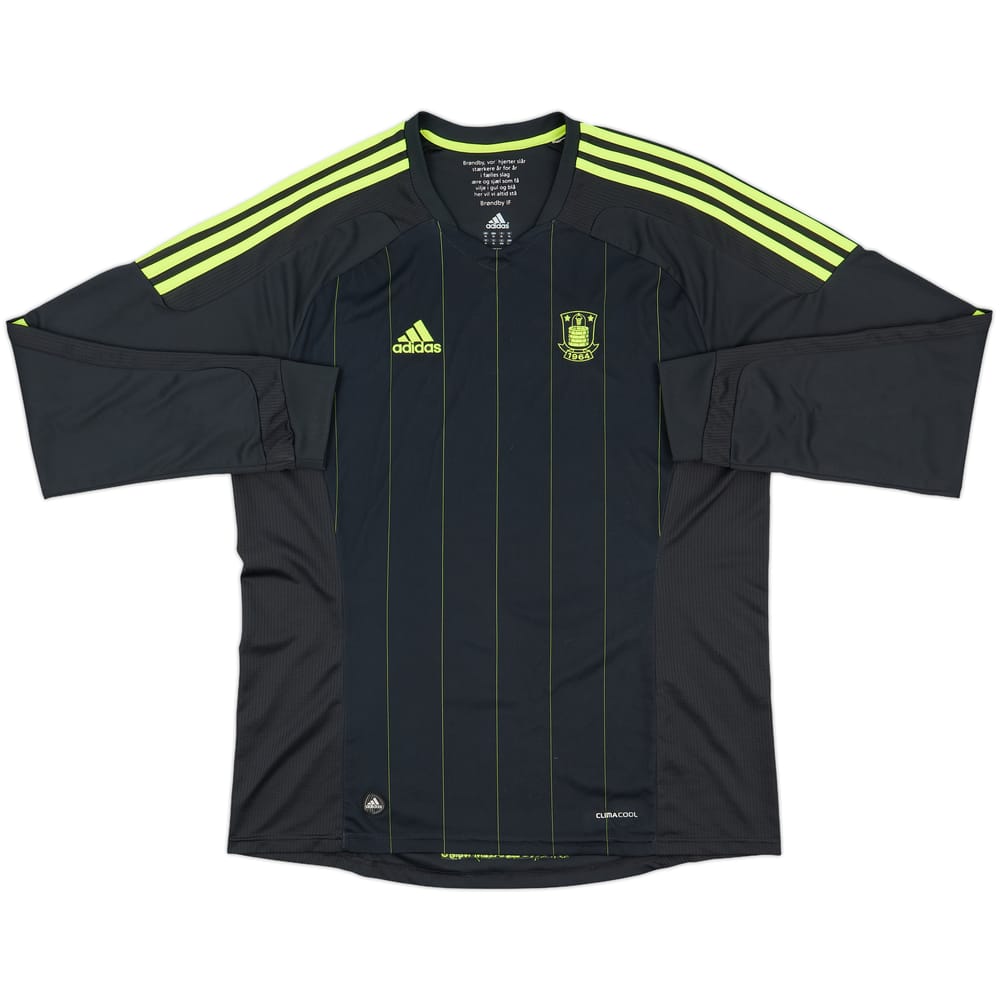 2011-12 Brondby Away L/S Shirt - 8/10 - (XL)