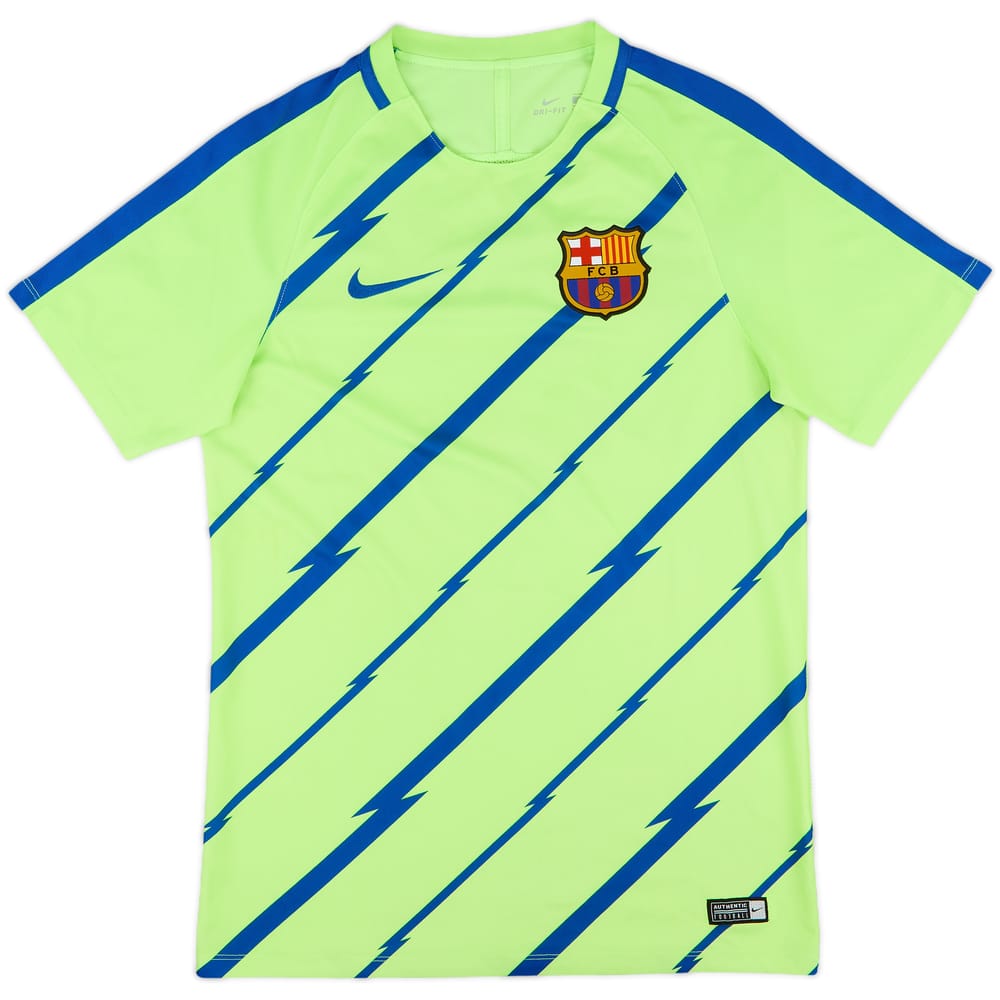 2017-18 Barcelona Nike Training Shirt - 10/10 - (S)