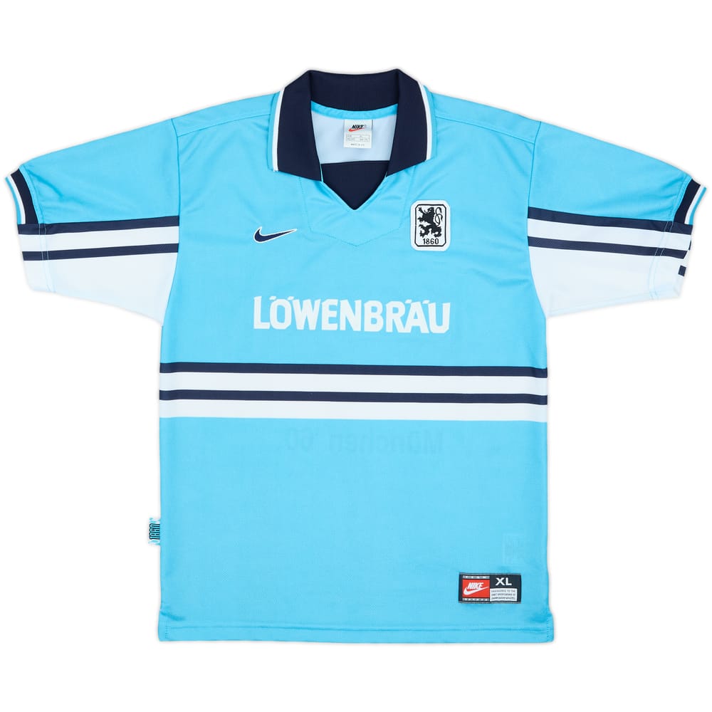 1997-98 1860 Munich Home Shirt - 8/10 - (XL.Boys)