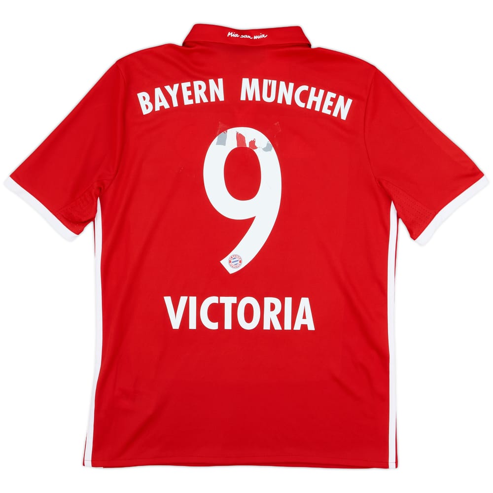 2016-17 Bayern Munich Home Shirt Victoria #9 - 5/10 - (XL.Boys)