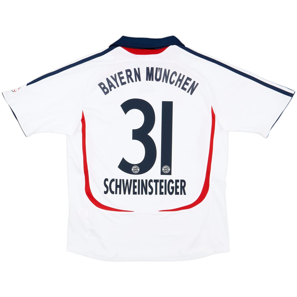2006-07 Bayern Munich Away Shirt Schweinsteiger #31 - 8/10 - (XL.Boys)