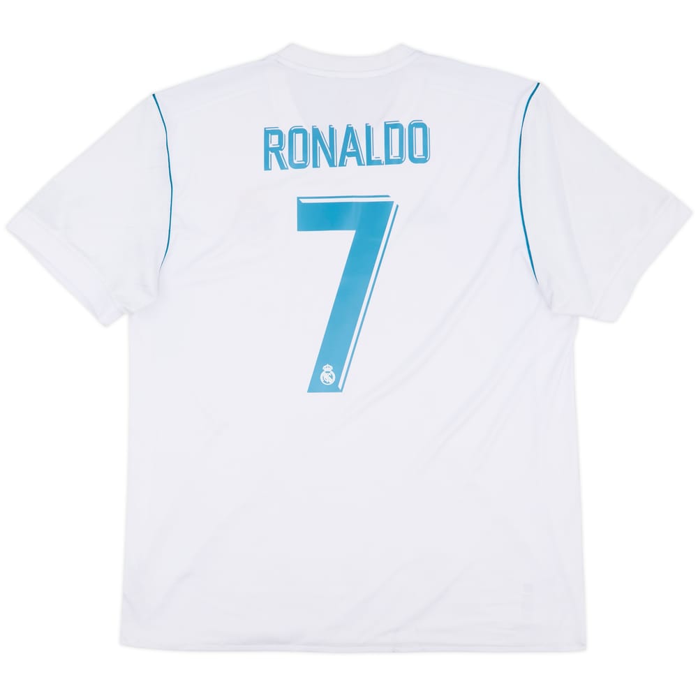 2017-18 Real Madrid Home Shirt Ronaldo #7 - 7/10 - (XL)