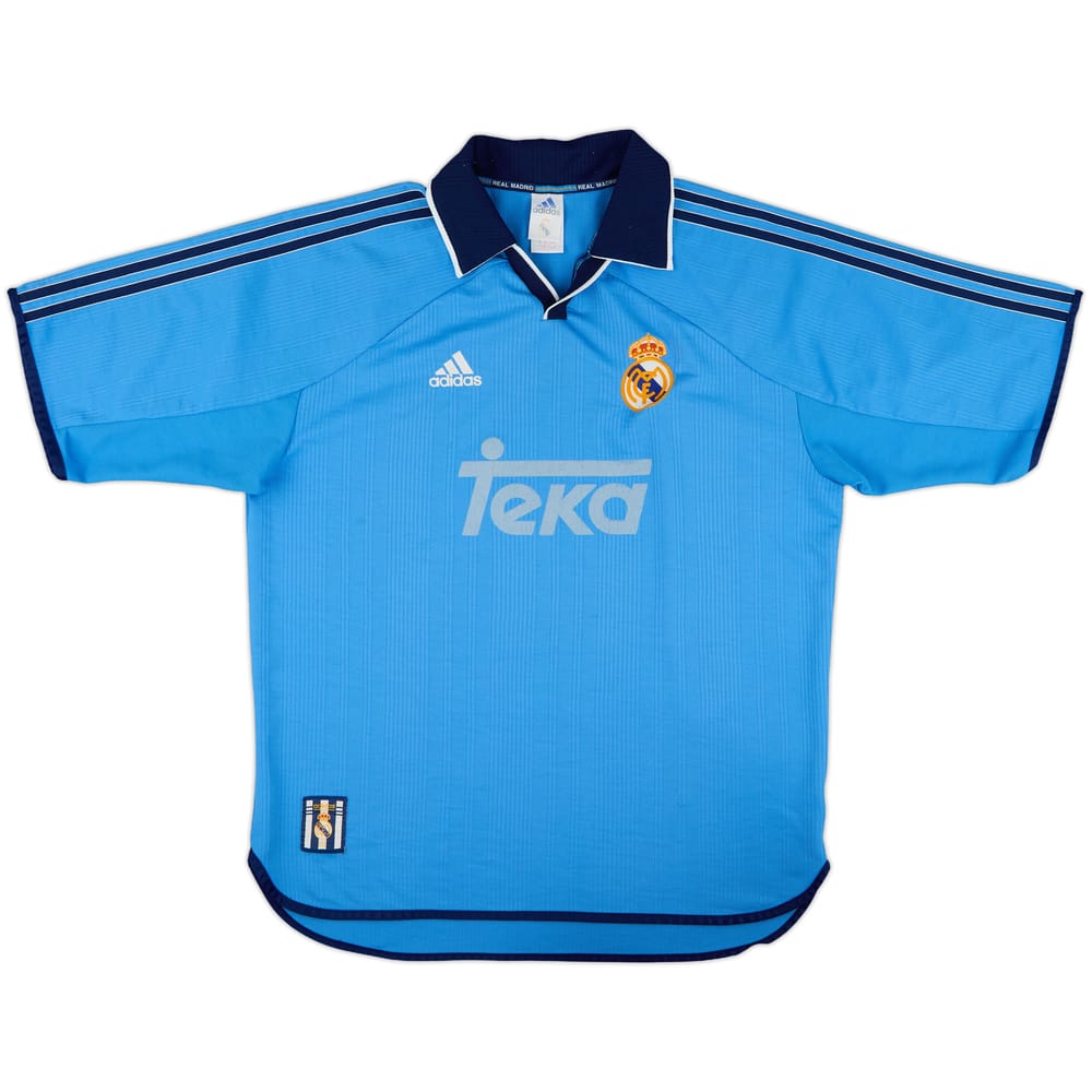 1999-00 Real Madrid Third Shirt - 5/10 - (L)