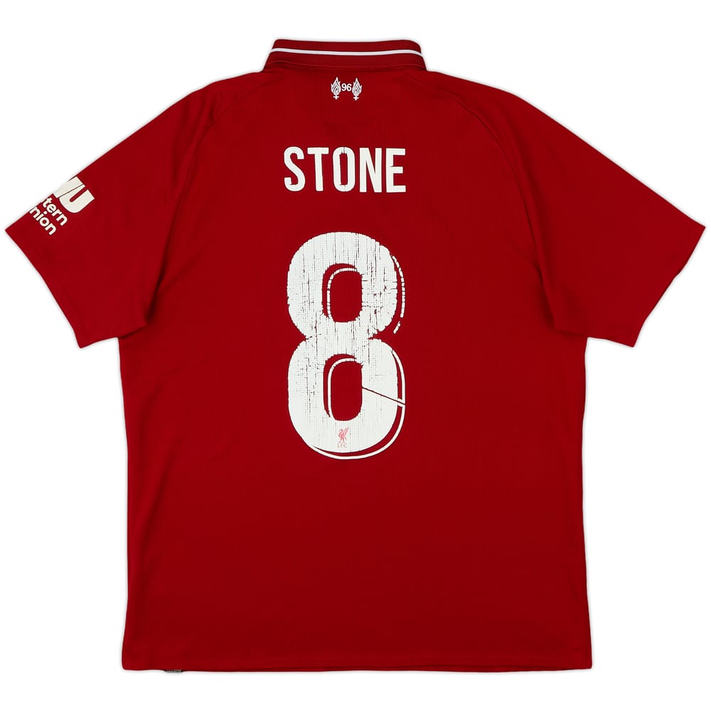 2018-19 Liverpool Home Shirt Stone #8 - 5/10 - (M)