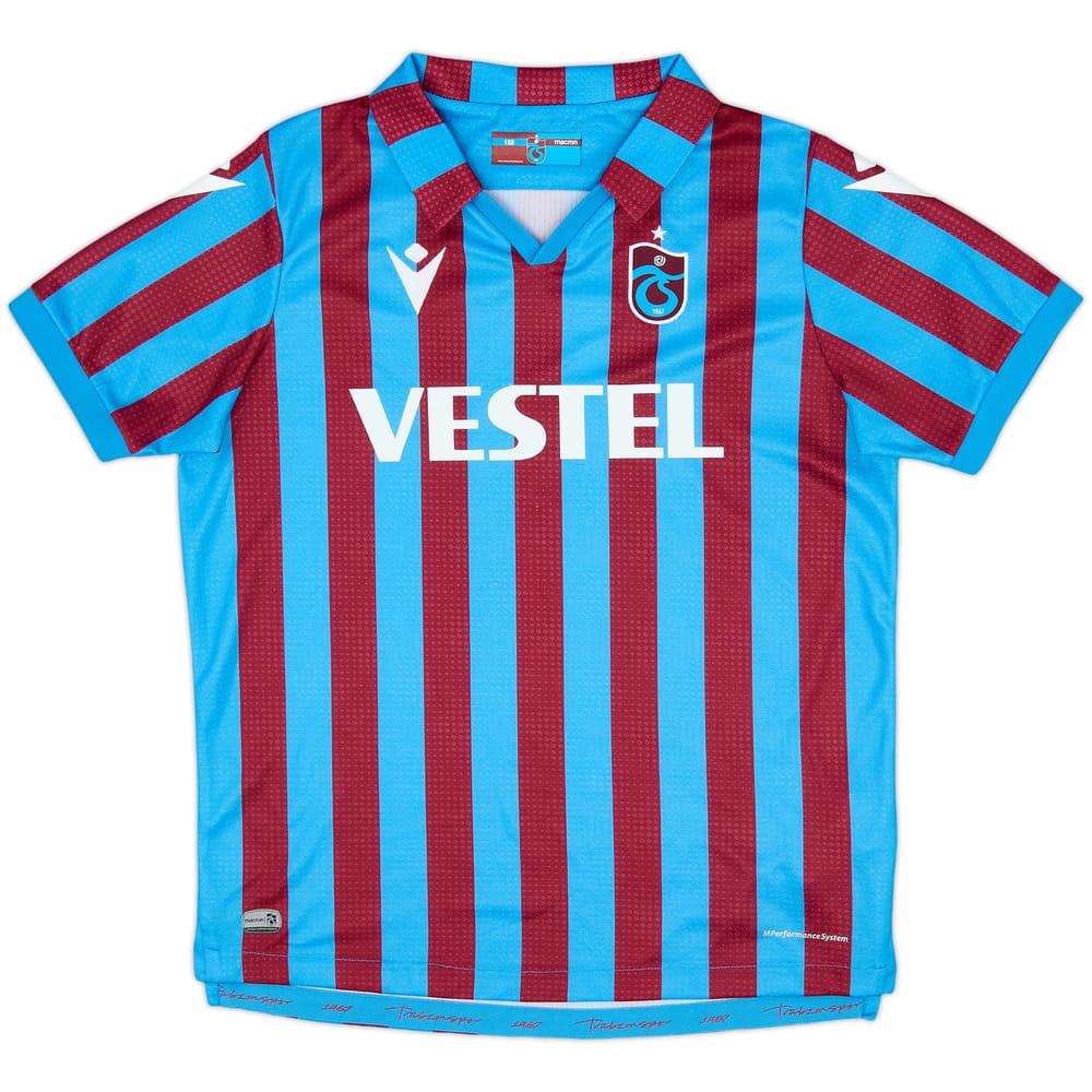 2021-22 Trabzonspor Home Shirt - 8/10 - (L.Boys)