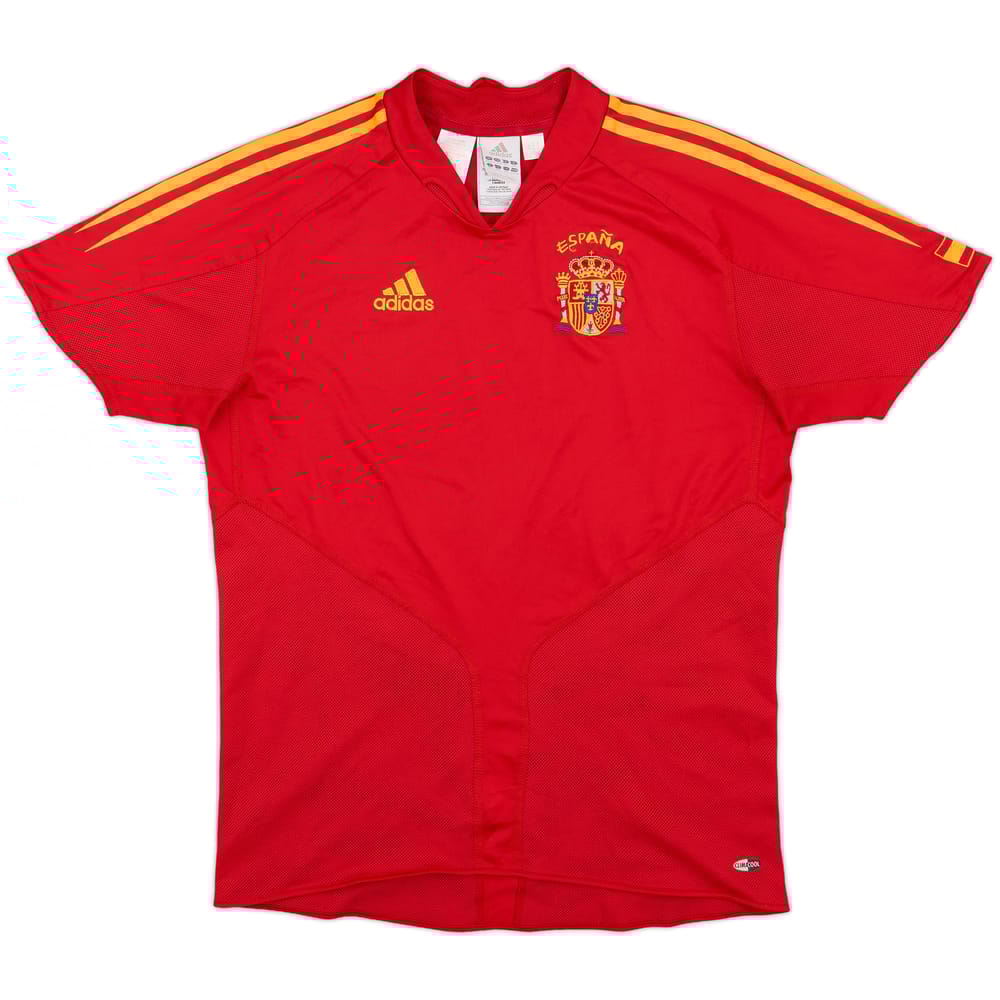 2004-06 Spain Home Shirt - 9/10 - (XL.Boys)
