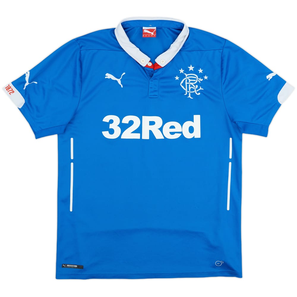 2014-15 Rangers Home Shirt - 7/10 - (M)