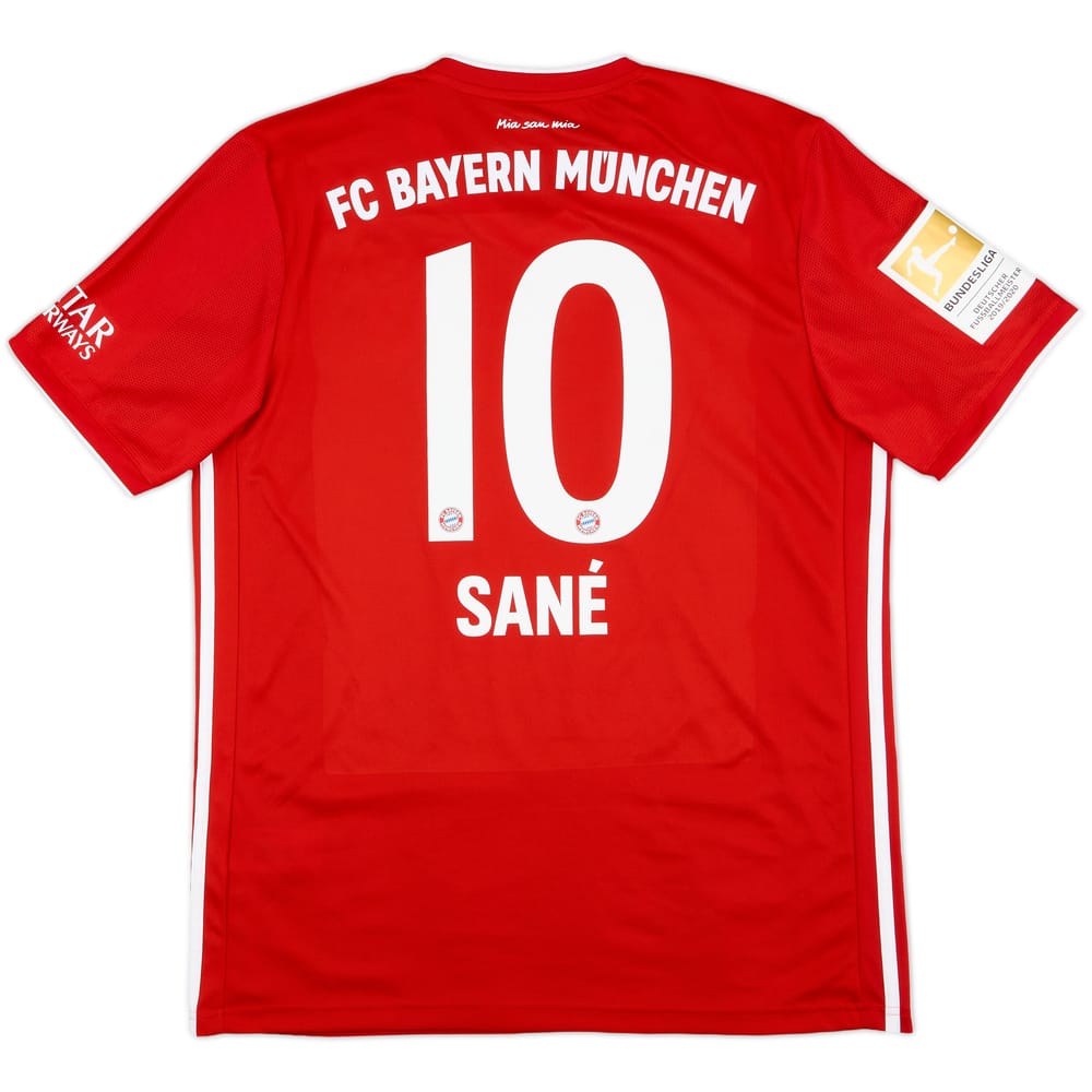 2020-21 Bayern Munich Home Shirt Sane #10 - 10/10 - (L)
