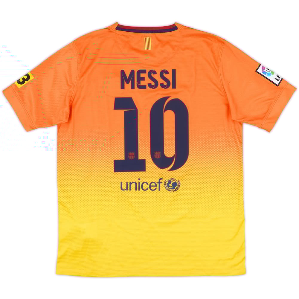 2012-13 Barcelona Away Shirt Messi #10 - 9/10 - (XL.Boys)