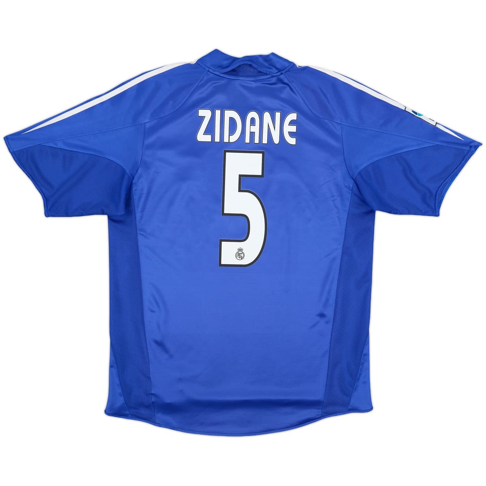 2004-05 Real Madrid Third Shirt Zidane #5 - 7/10 - (M)