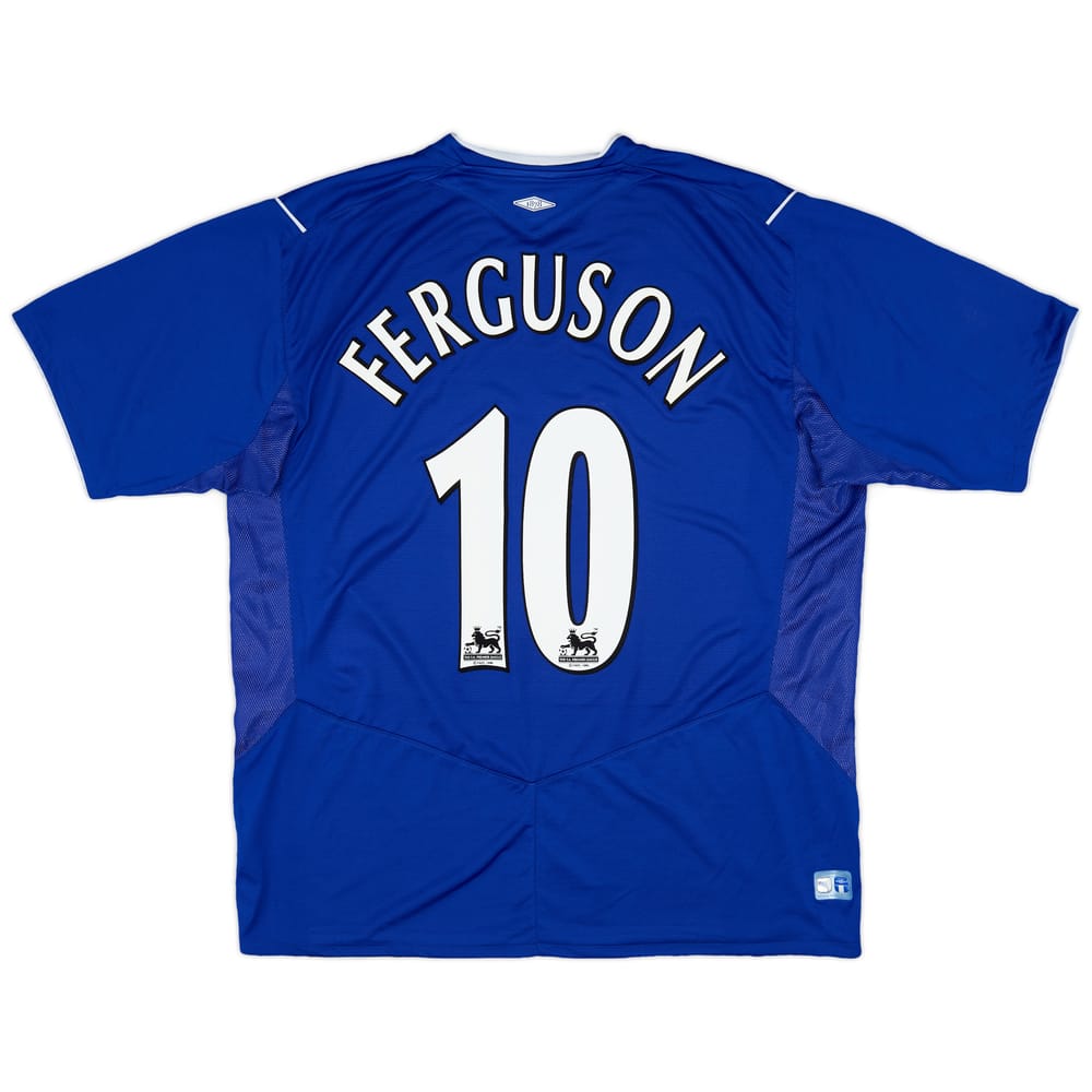 2004-05 Everton Home Shirt Ferguson #10 - 8/10 - (XL)