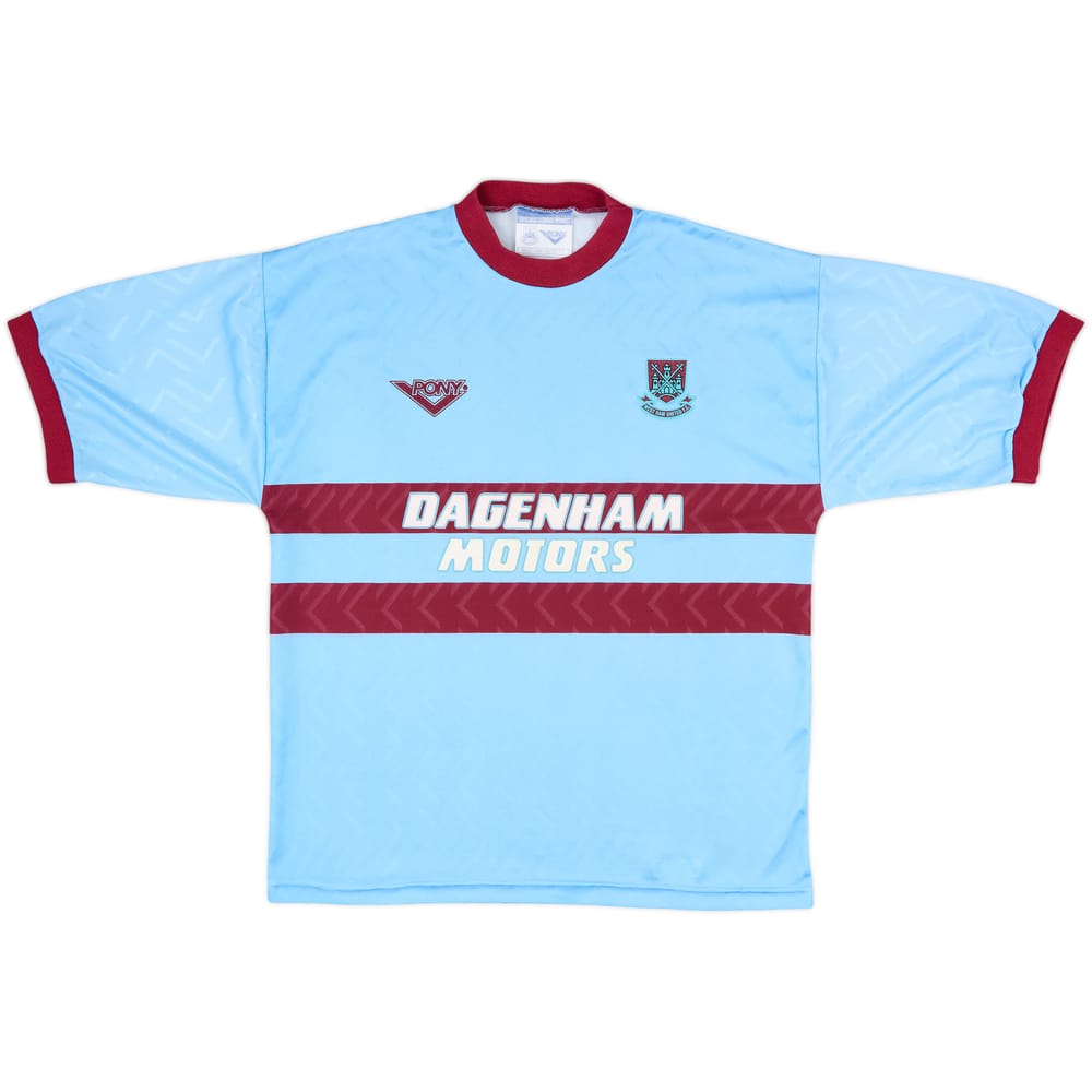 1993-95 West Ham Away Shirt - 7/10 - (XL)