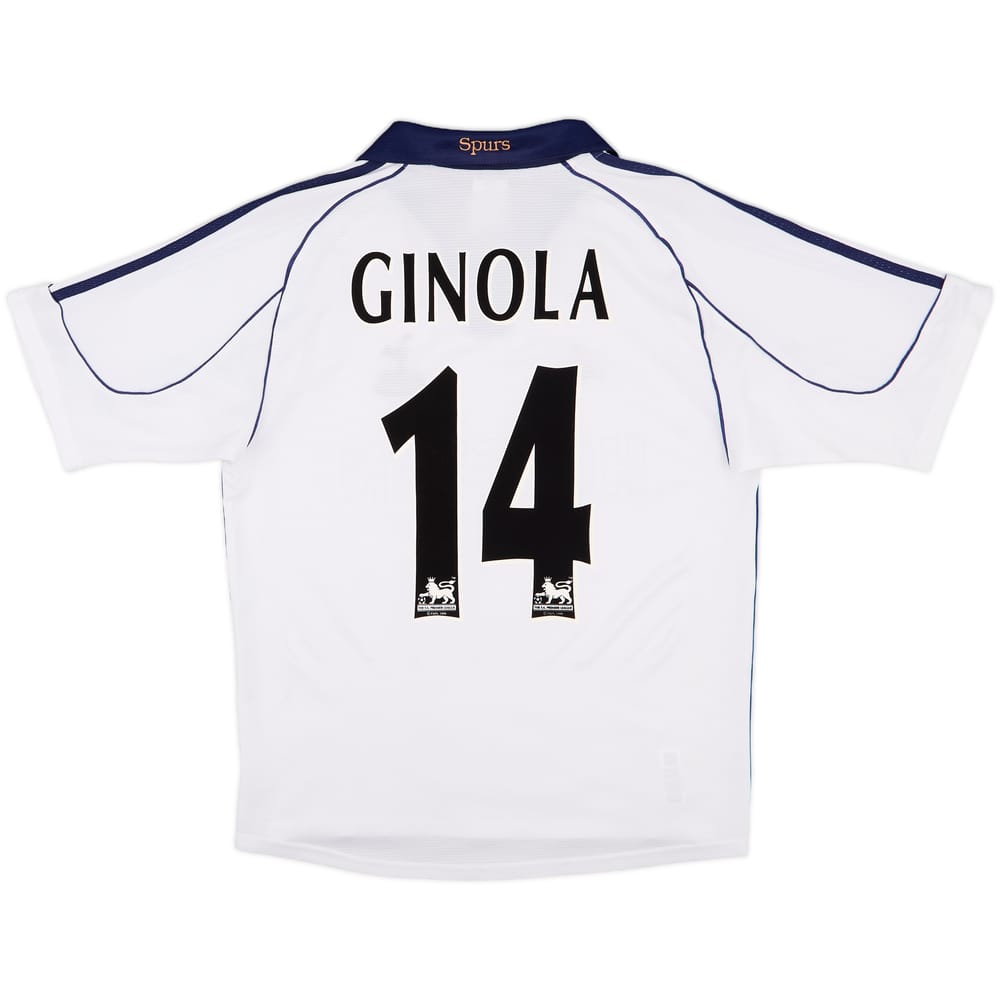 1999-01 Tottenham Home Shirt Ginola #14 - 8/10 - (S)