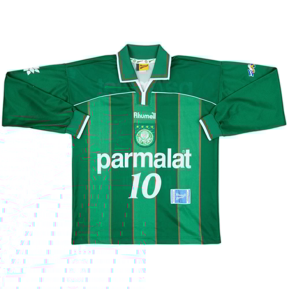 1999 Palmeiras Third L/S Shirt #10 - 9/10 - (S)