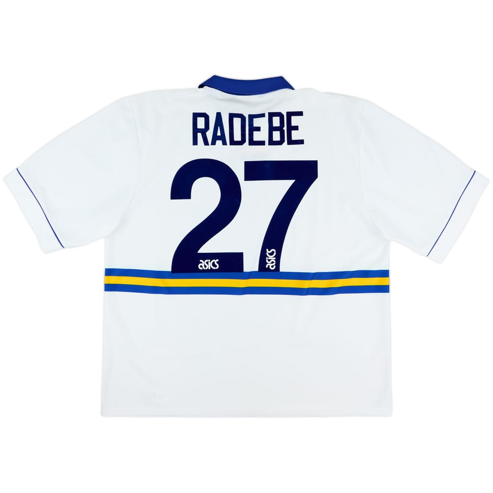 1993-95 Leeds United Home Shirt Radebe #27 - 10/10 - (XXL)