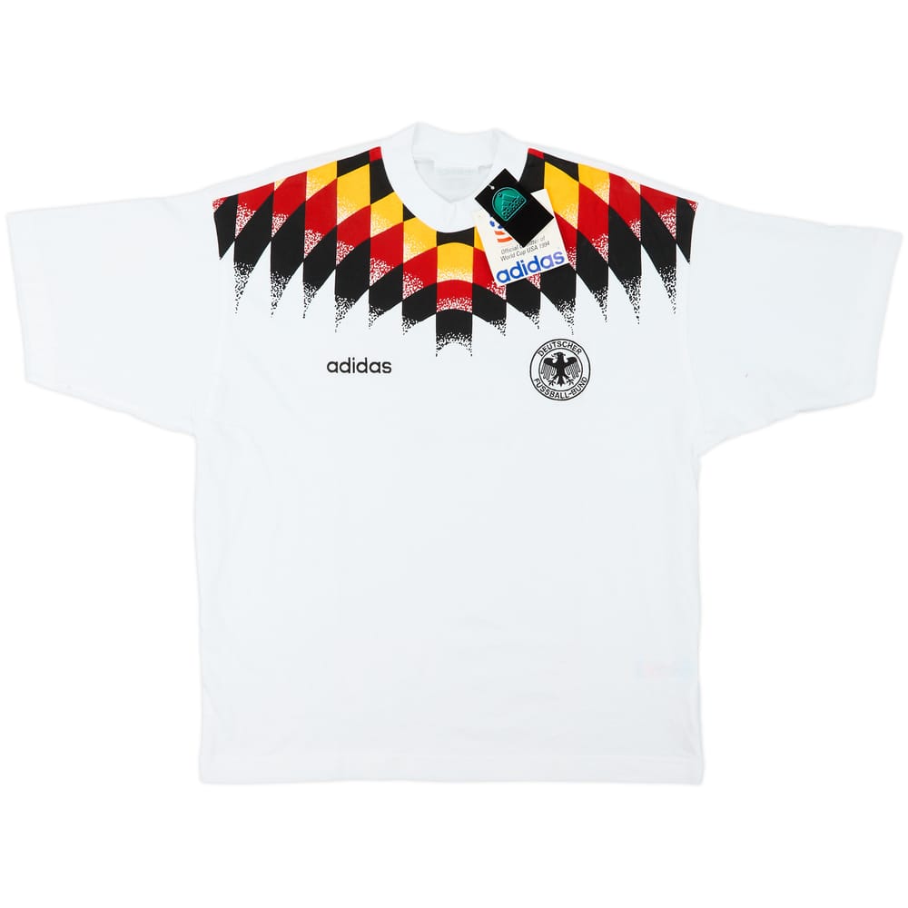 1994-96 Germany adidas Cotton Tee (M)