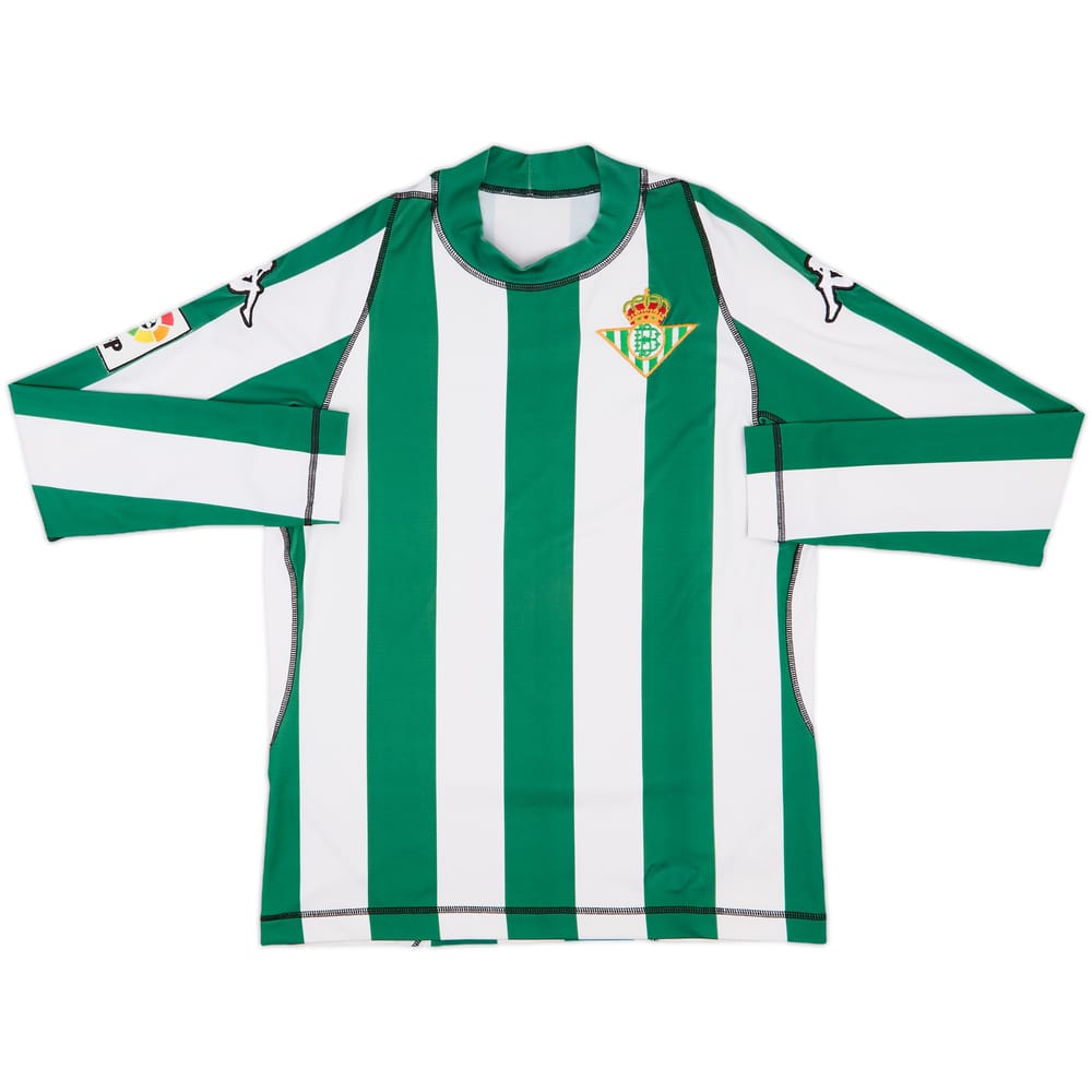 2002-03 Real Betis Home L/S Shirt - 9/10 - (L)