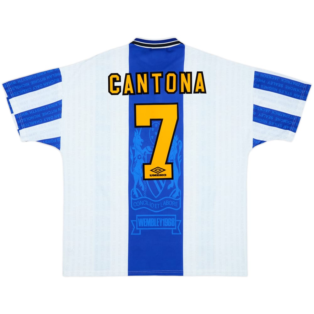 1994-96 Manchester United Third Shirt Cantona #7 - 8/10 - (XXL)